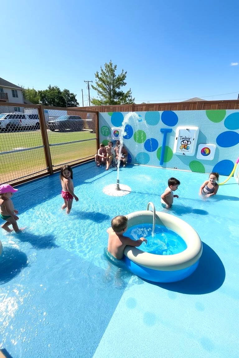 Water Play Area - 24 Backyard Ideas for Kids