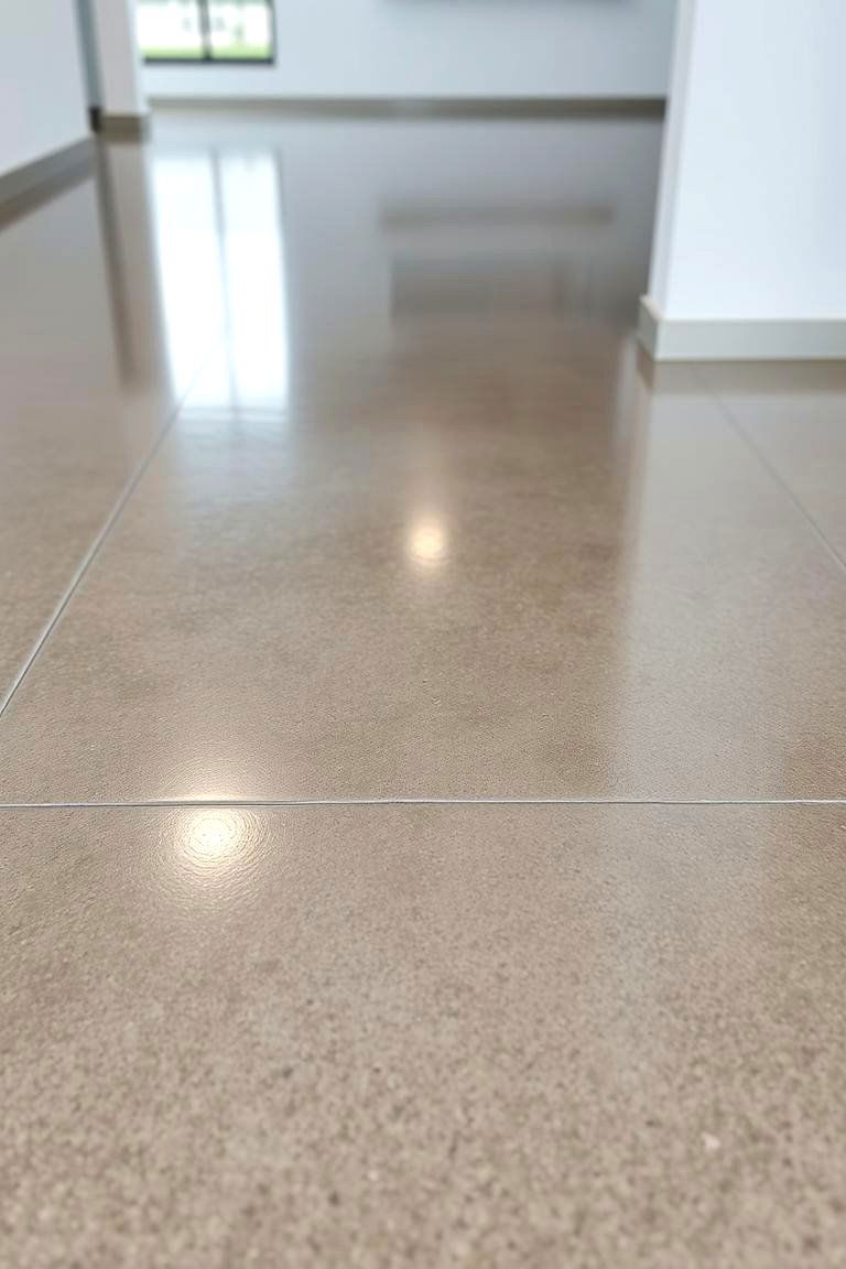 Water Resistant Concrete Seals - 24 Concrete Floor Design Ideas