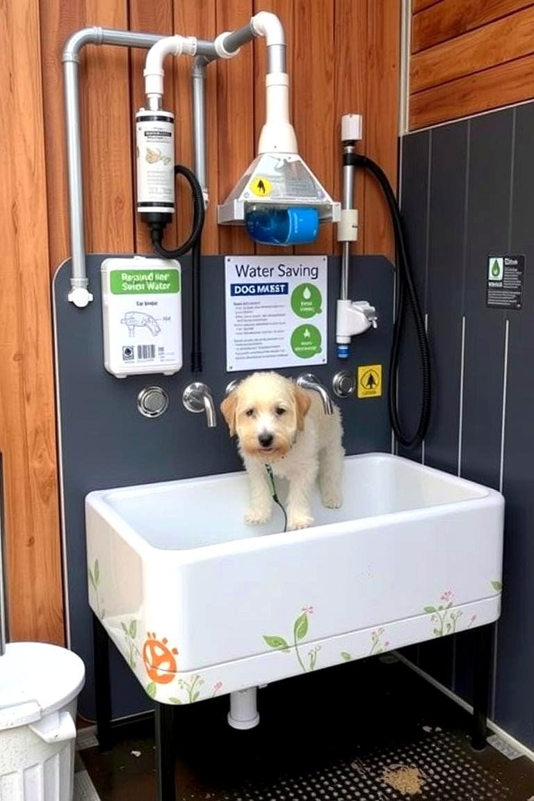 Water Saving Dog Wash Station - 24 Dog Wash Station Ideas