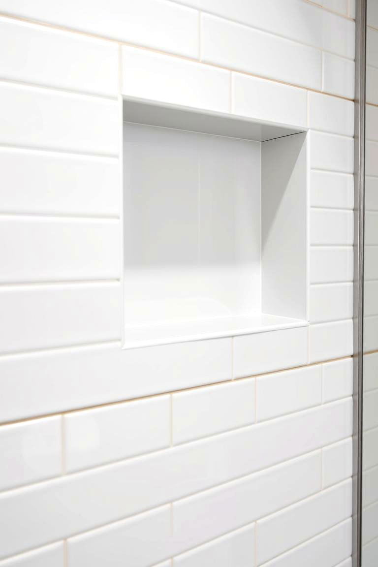 Waterfall Edge Niche - 24 Shower Niche Ideas
