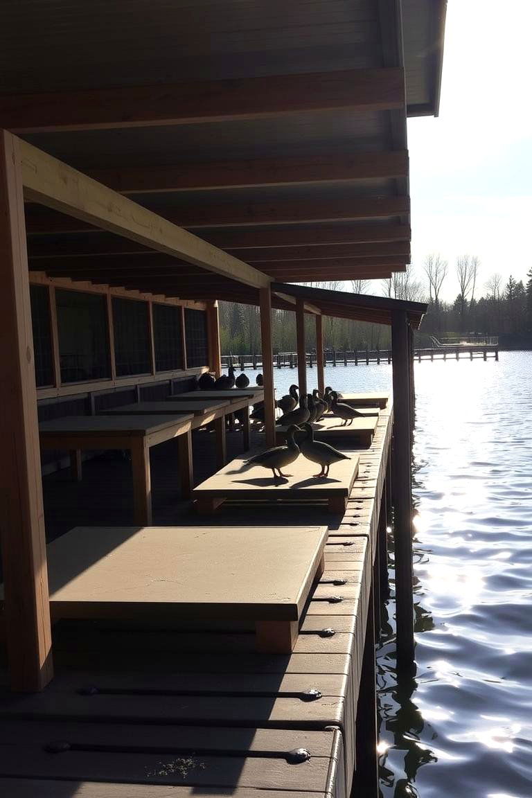 Waterfront Duck Quarters - 24 Duck House Ideas