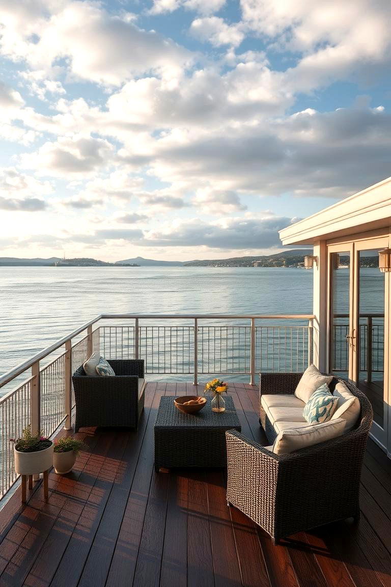 Waterfront Viewing Deck - 24 Floating Deck Ideas