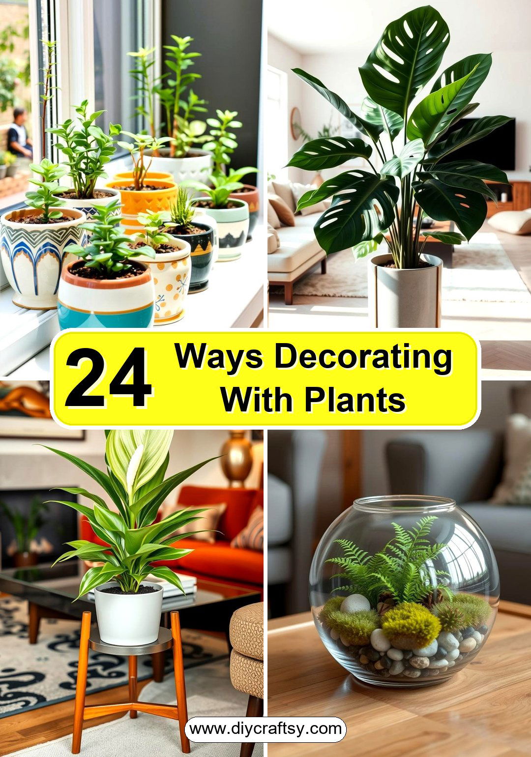 Ways Decorating With Plants