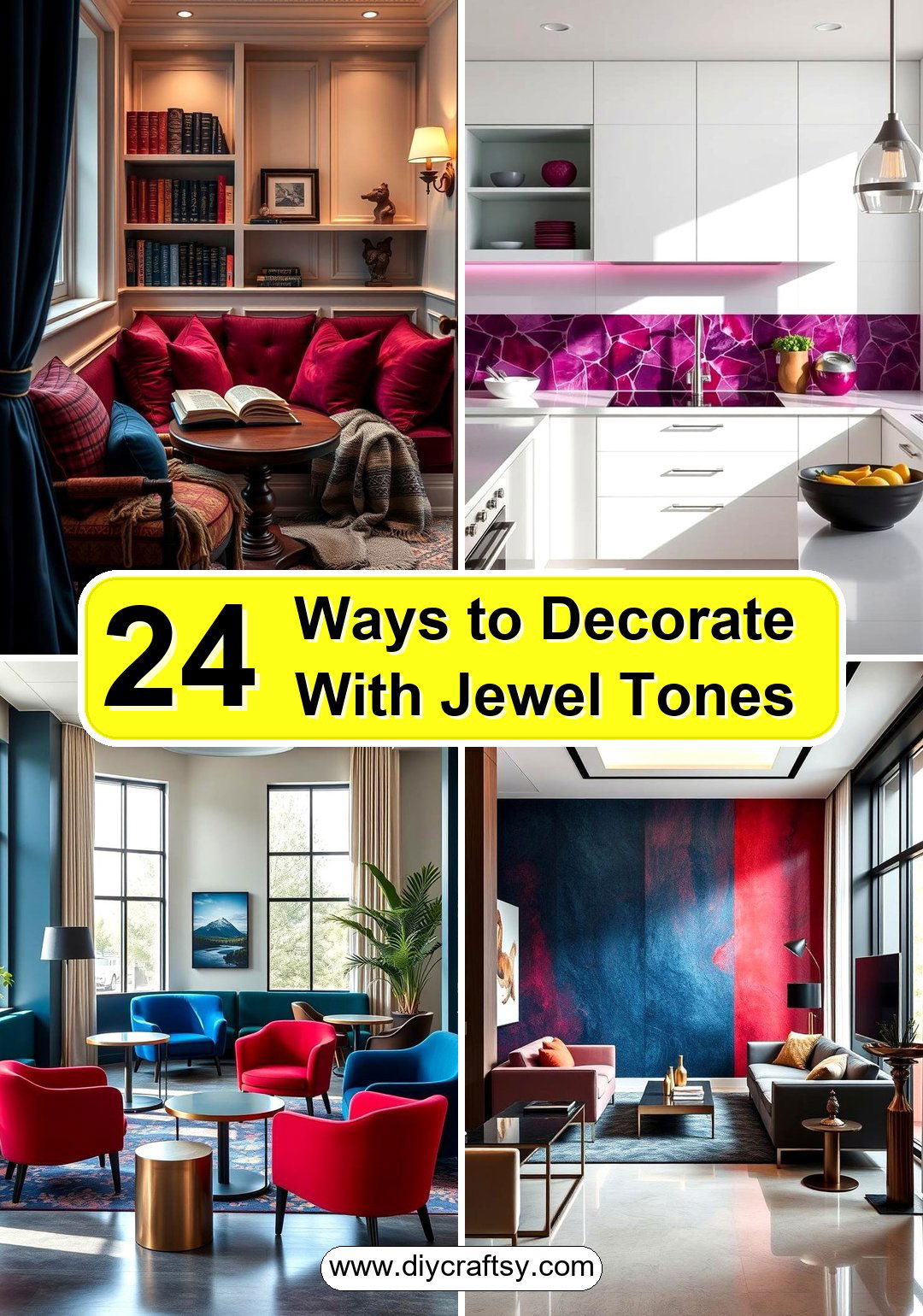 Ways to Decorate With Jewel Tones