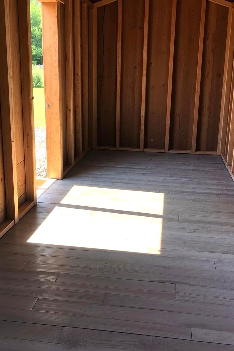 Weather Resistant Flooring - 24 Shed Floor Ideas