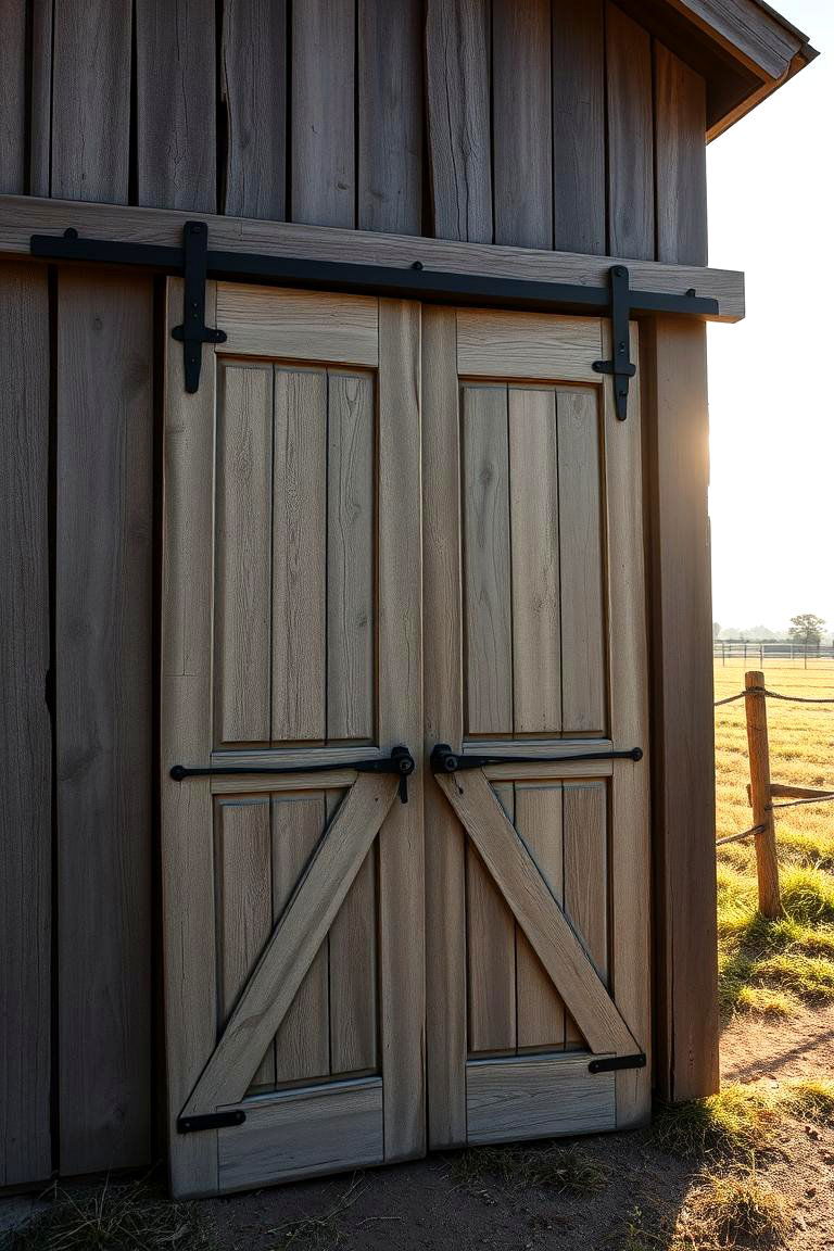 Weathered Barn Door Inspiration - 24 Rustic Front Door Ideas