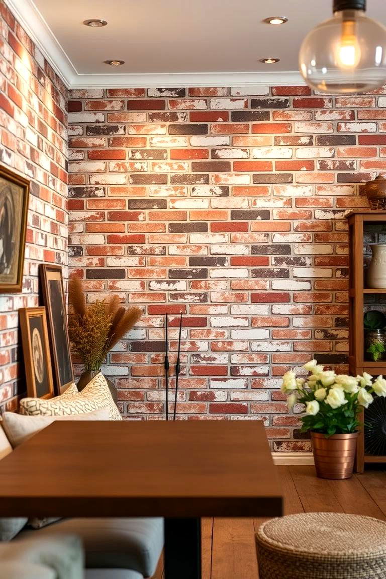 Weathered Brick Texture - 24 Brick Wallpaper Ideas