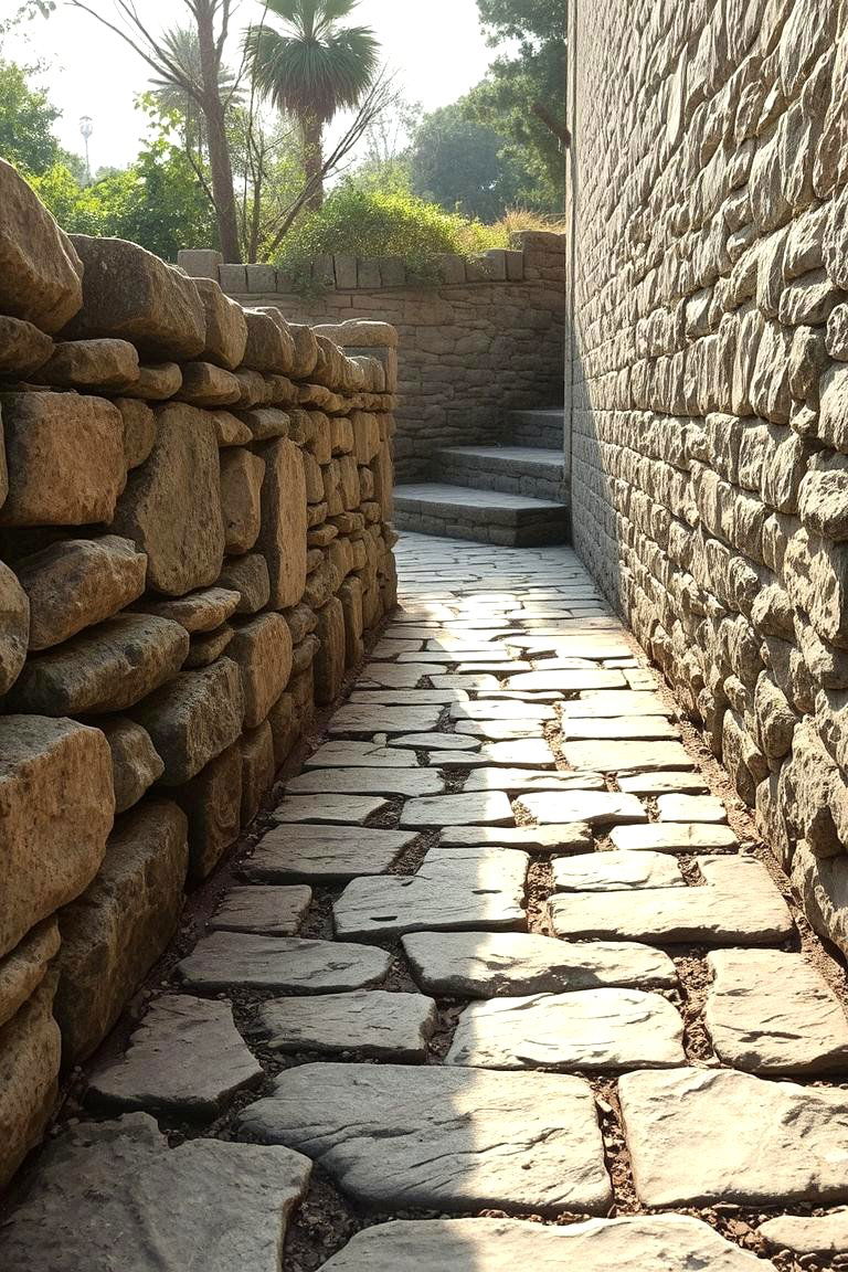 Weathered Flagstone Passage - 24 Front Walkway Ideas