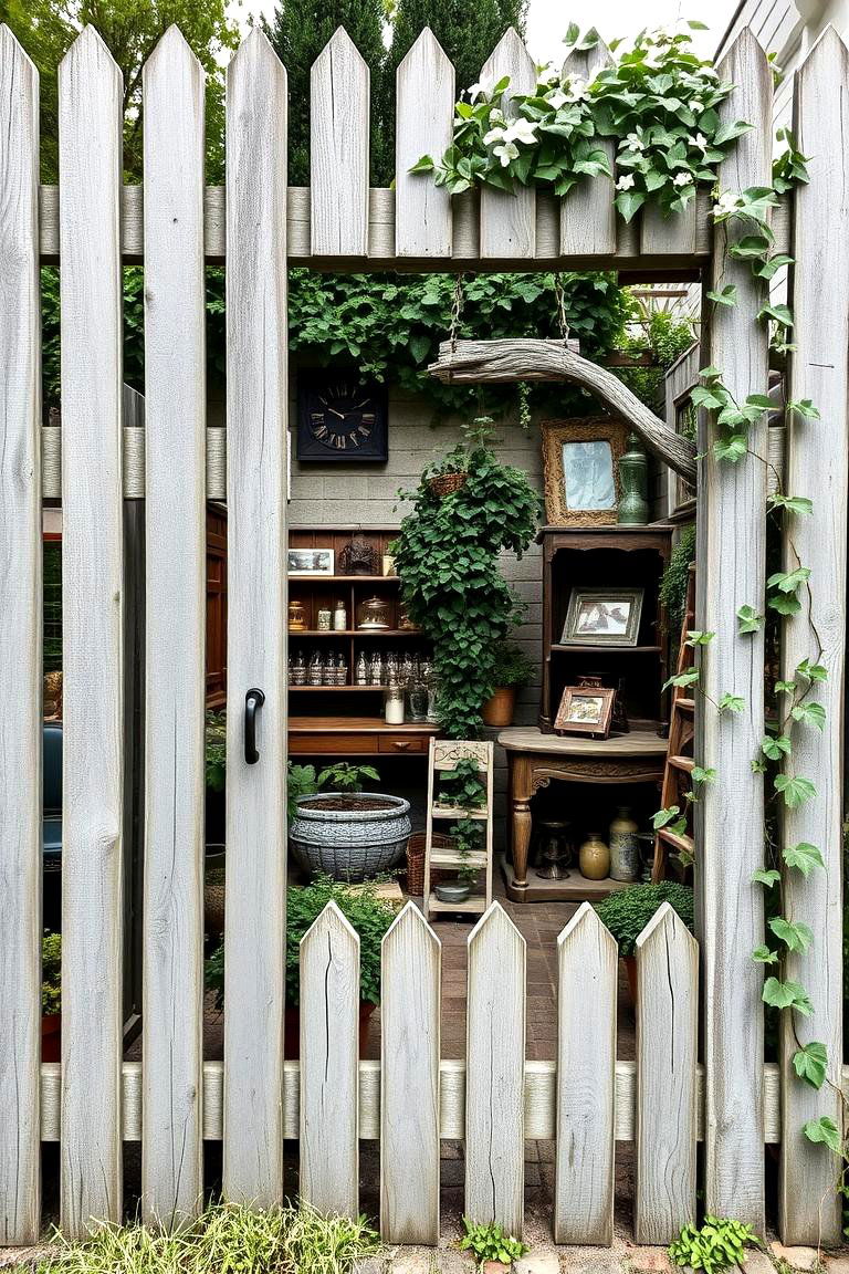 Weathered Grey - 24 Garden Fence Colour Ideas