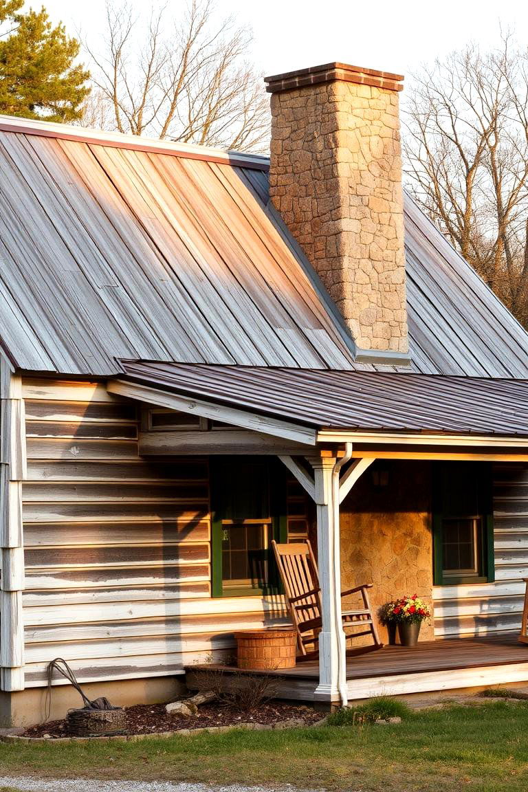 Weathered Wood Siding - 24 House Siding Colors
