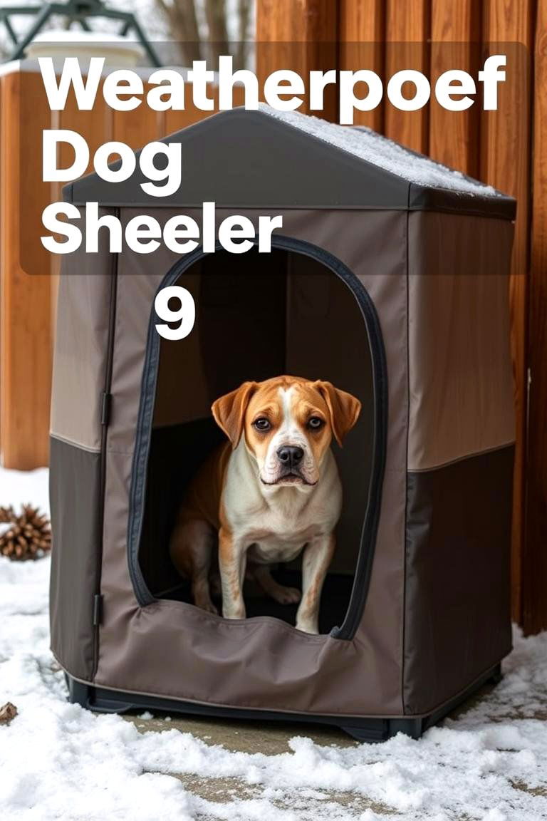 Weatherproof Dog Shelter - 24 Dog Balcony Ideas