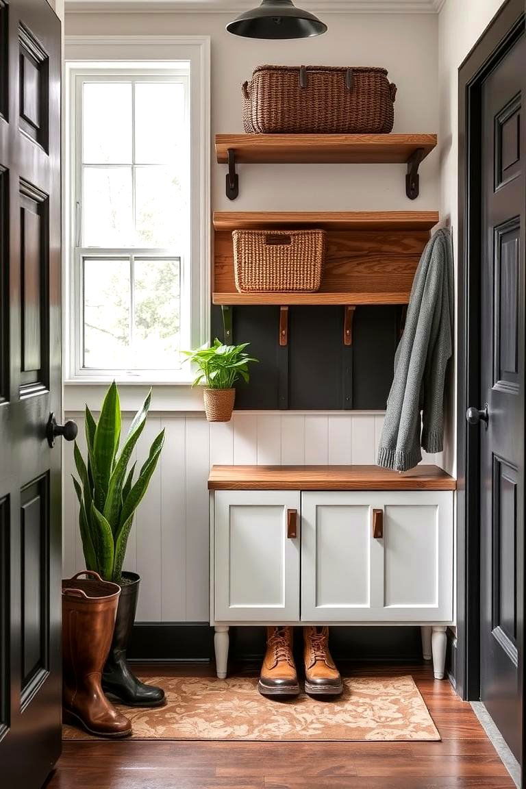Weatherproof Entry Essentials - 24 Small Mudroom Ideas
