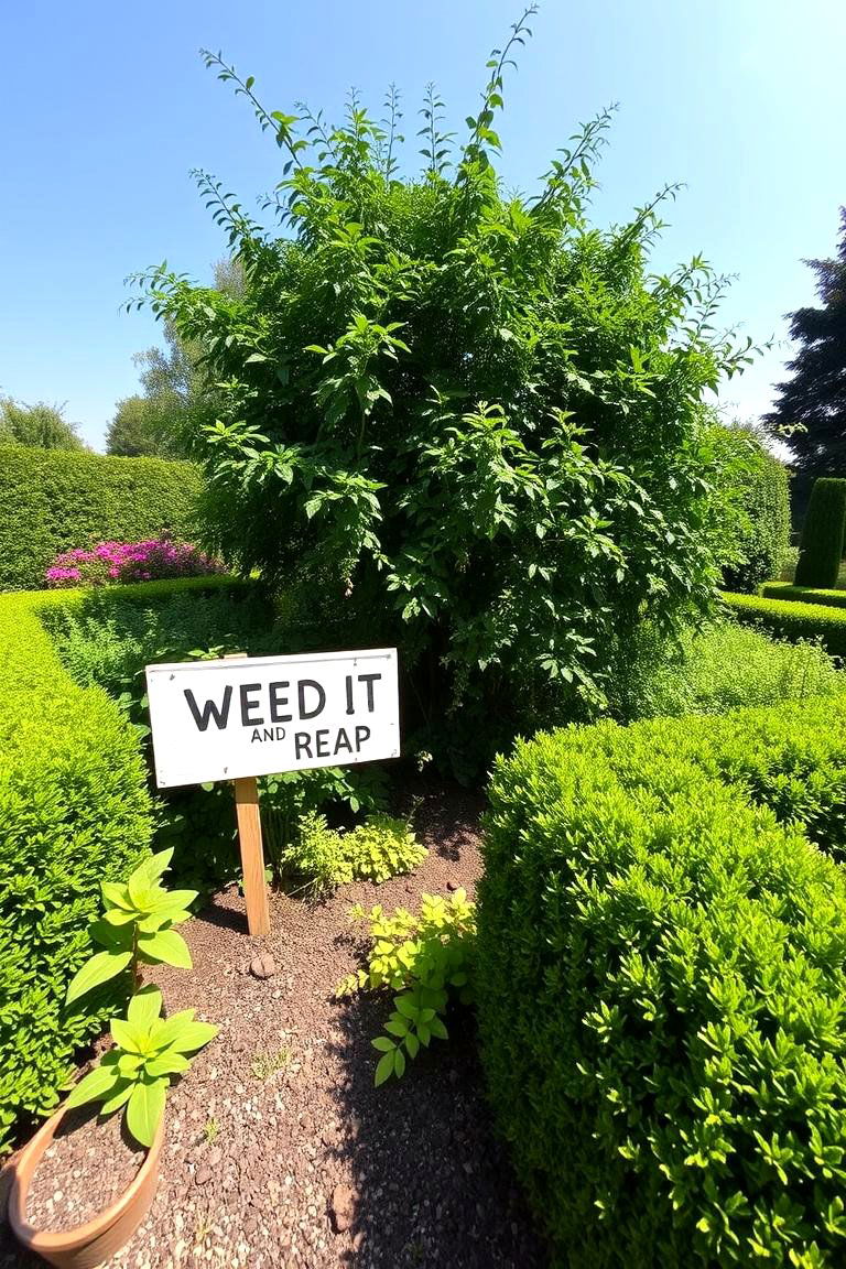 Weed It and Reap - 24 Funny Garden Sign Ideas