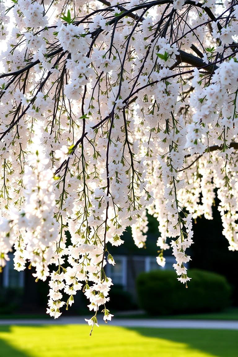 Weeping Cherry - 24 Small Trees for Front Yard