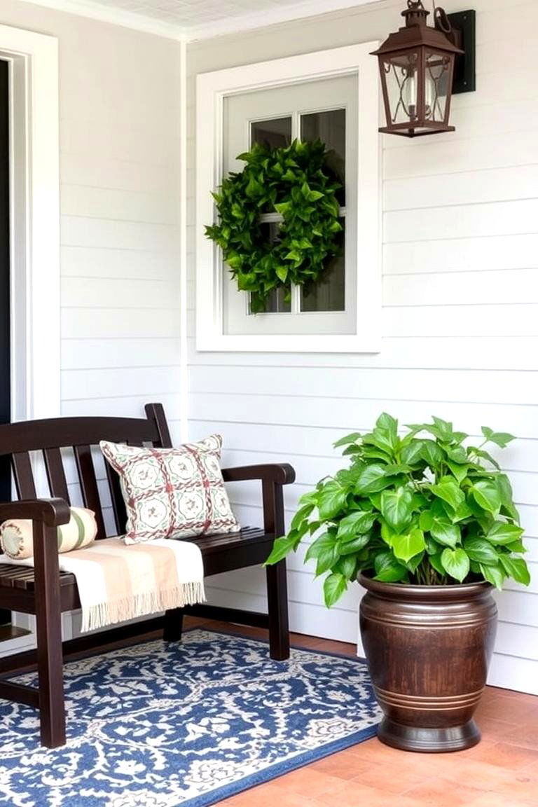 Welcoming Entryway Extension - 24 Side Porch Ideas