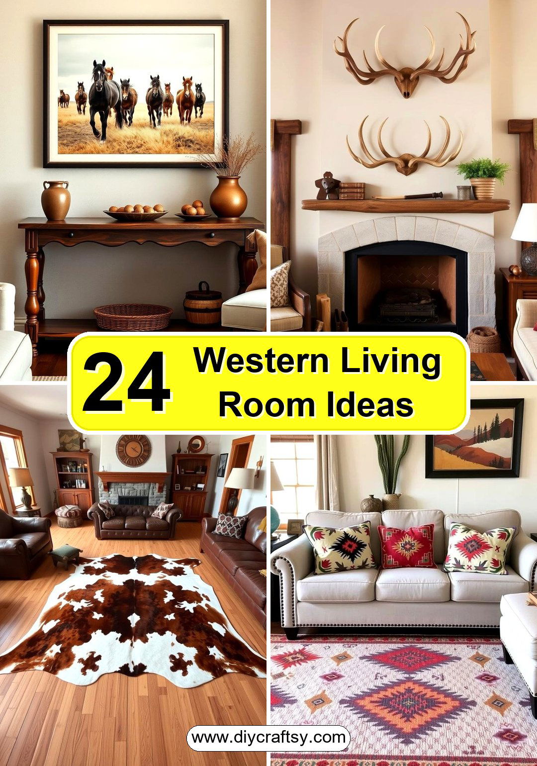 Western Living Room Ideas