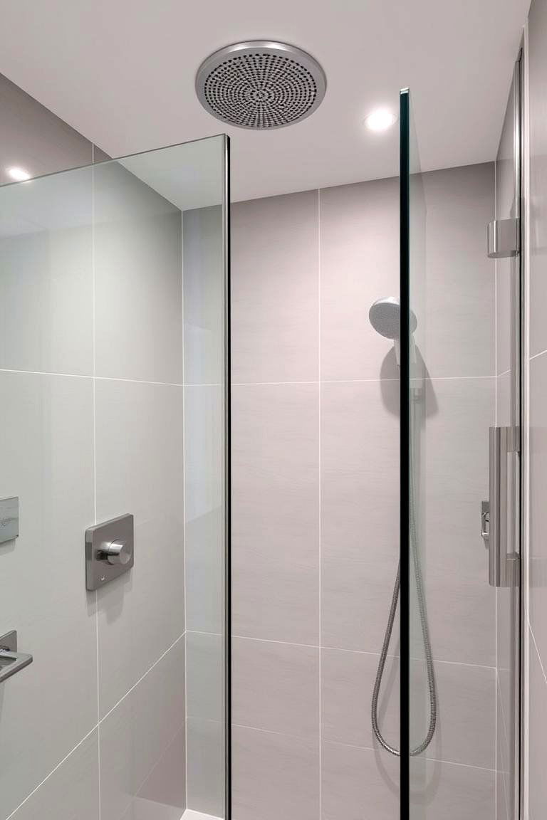 Wet Room with Integrated Sound System - 24 Wet Room Ideas