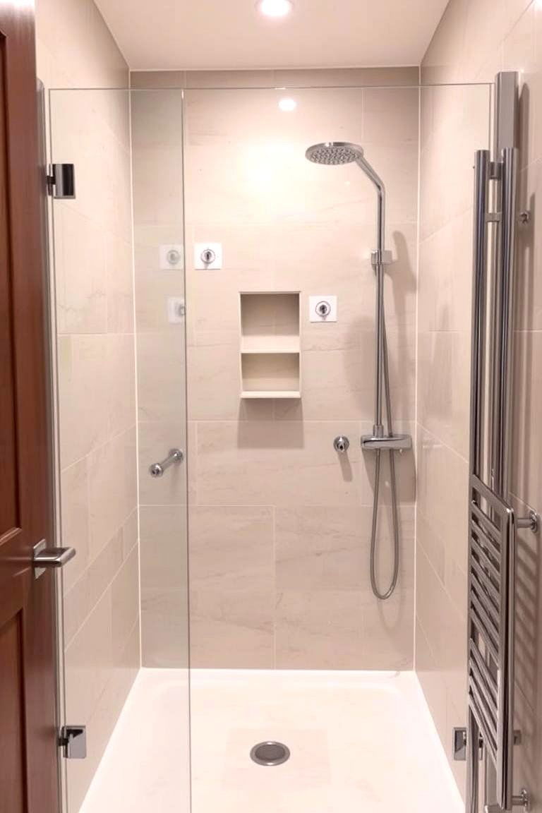 Wet Room with a Walk in Shower - 24 Wet Room Ideas