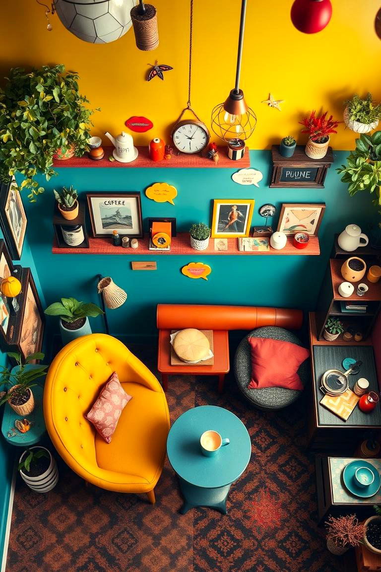 Whimsical Artistic Coffee Retreat - 24 Coffee Station Ideas
