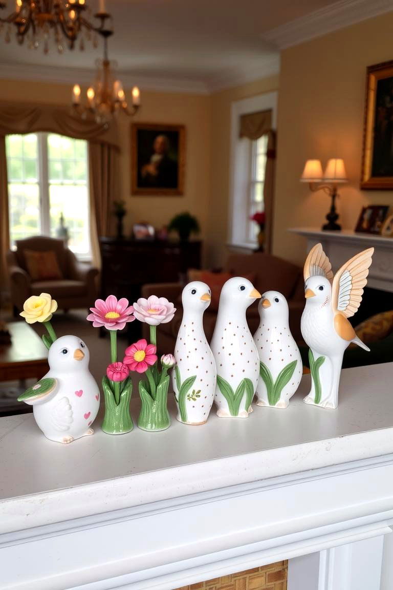 Whimsical Ceramic Figurines - 24 Art Nouveau Interior Design Ideas
