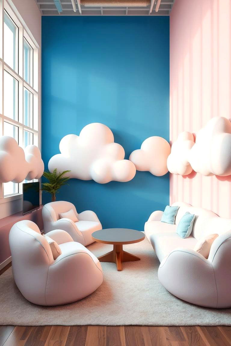 Whimsical Cloud Furniture - 24 Cloud Themed Bedroom Ideas