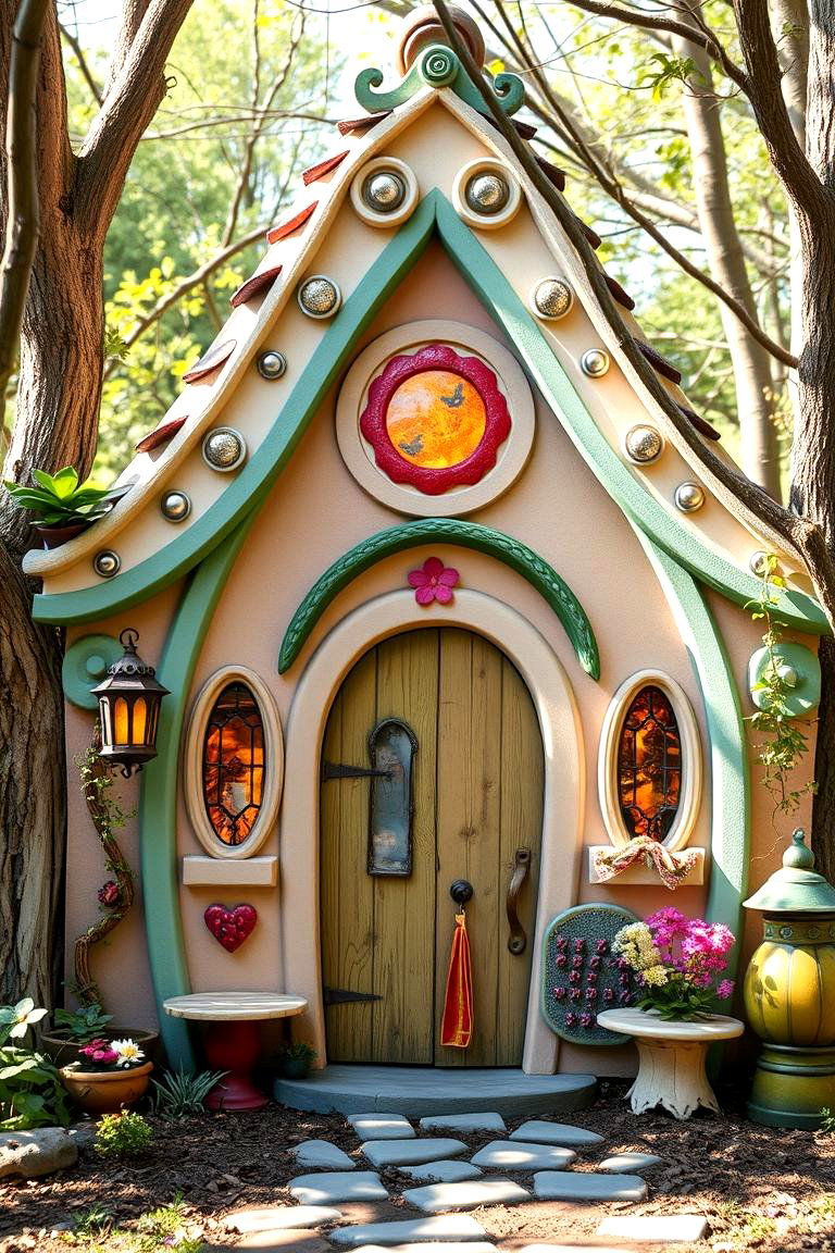Whimsical Fairy Tale Outhouse - 24 Outhouse Design Ideas