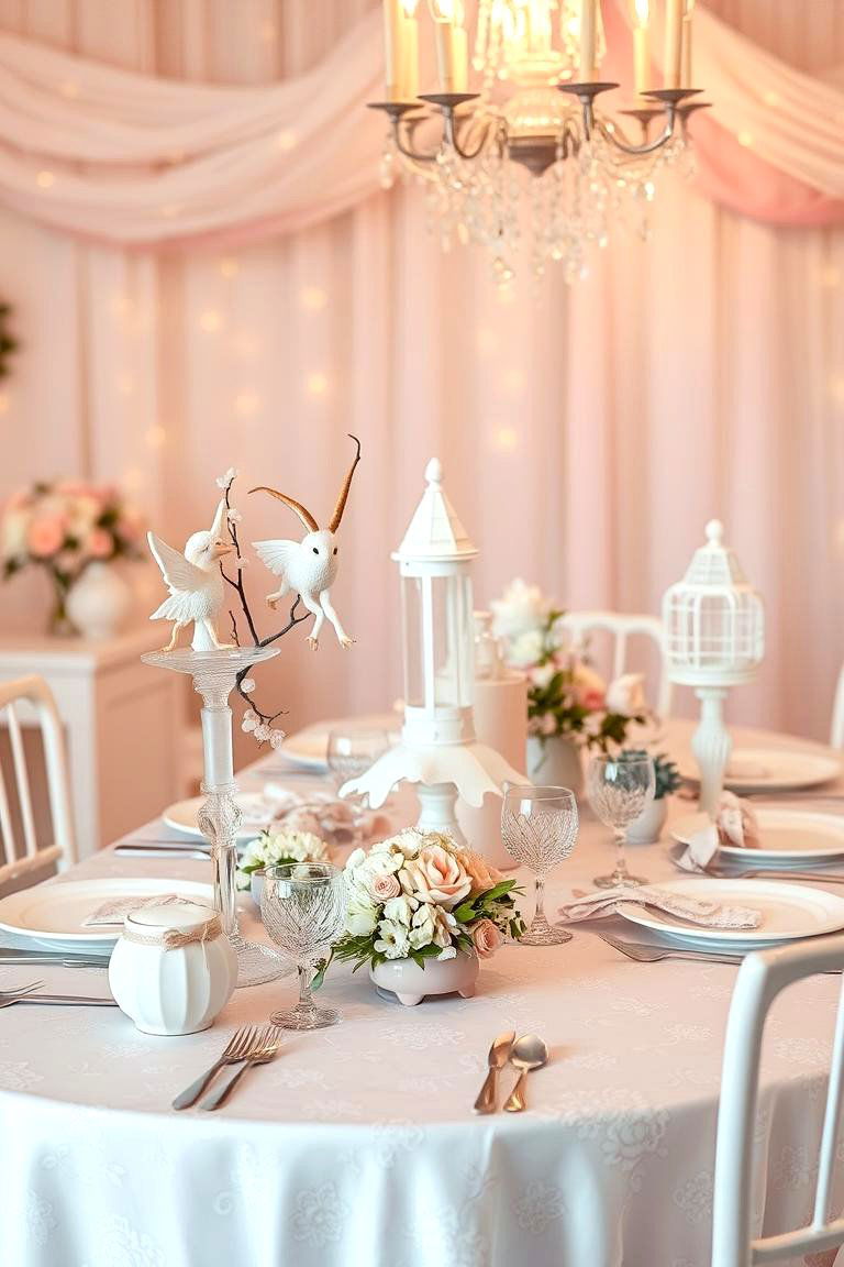 Whimsical Fairytale Table Setting - 24 Table Setting Ideas