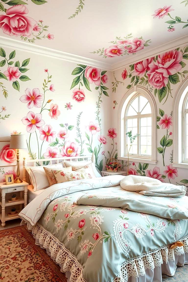 Whimsical Floral Wonderland - 24 Fairy-themed Bedroom Ideas