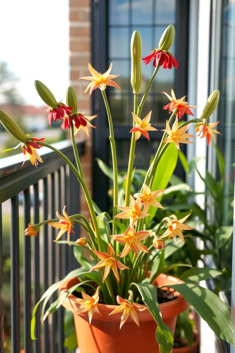Whimsical Fritillaries - 24 Flowering Plants for Balcony