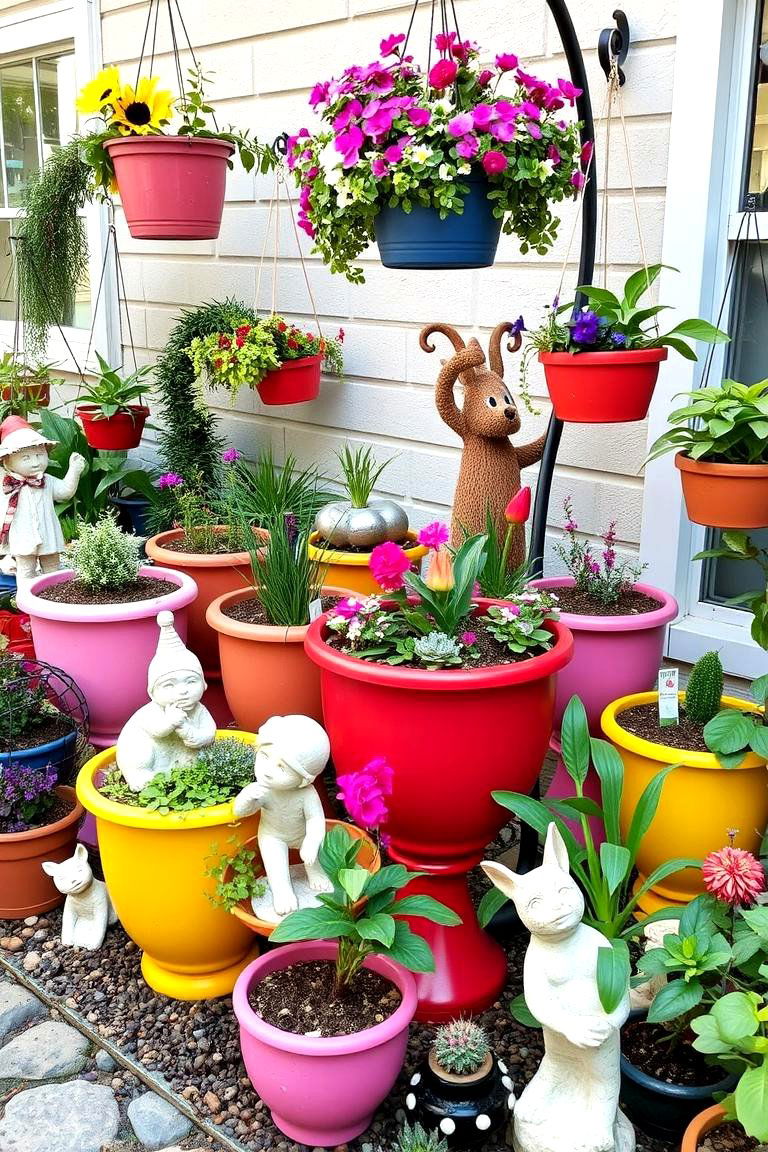Whimsical Garden Displays - 24 Spring Decor Ideas