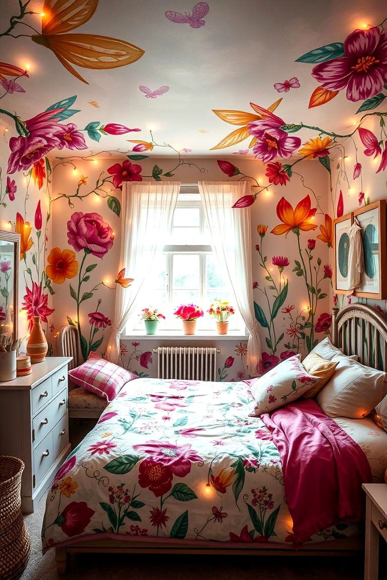 Whimsical Garden Escape - 24 Fairy-themed Bedroom Ideas