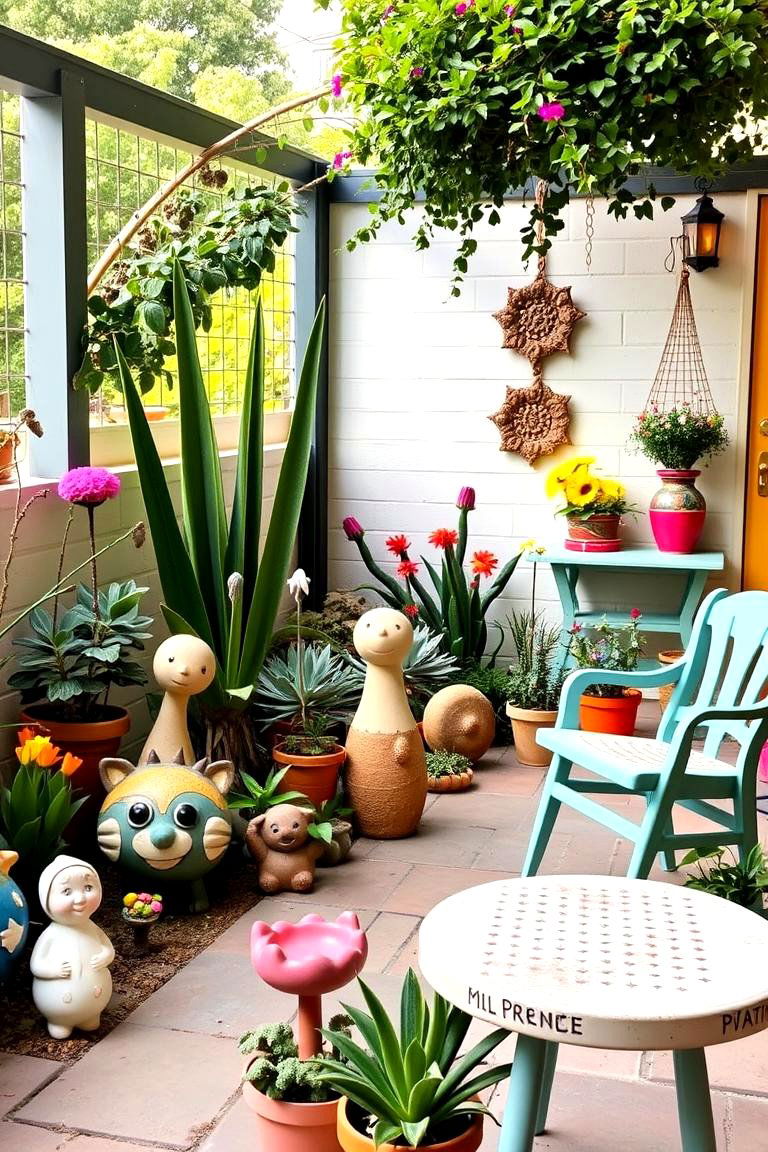 Whimsical Garden Ornaments - 24 Patio Decor Ideas