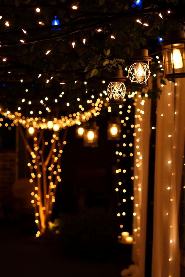 Whimsical Lighting Ambiance - 24 boho wedding ideas