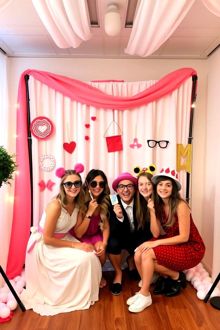 Whimsical Photo Booth Fun - 24 Disney Wedding Ideas