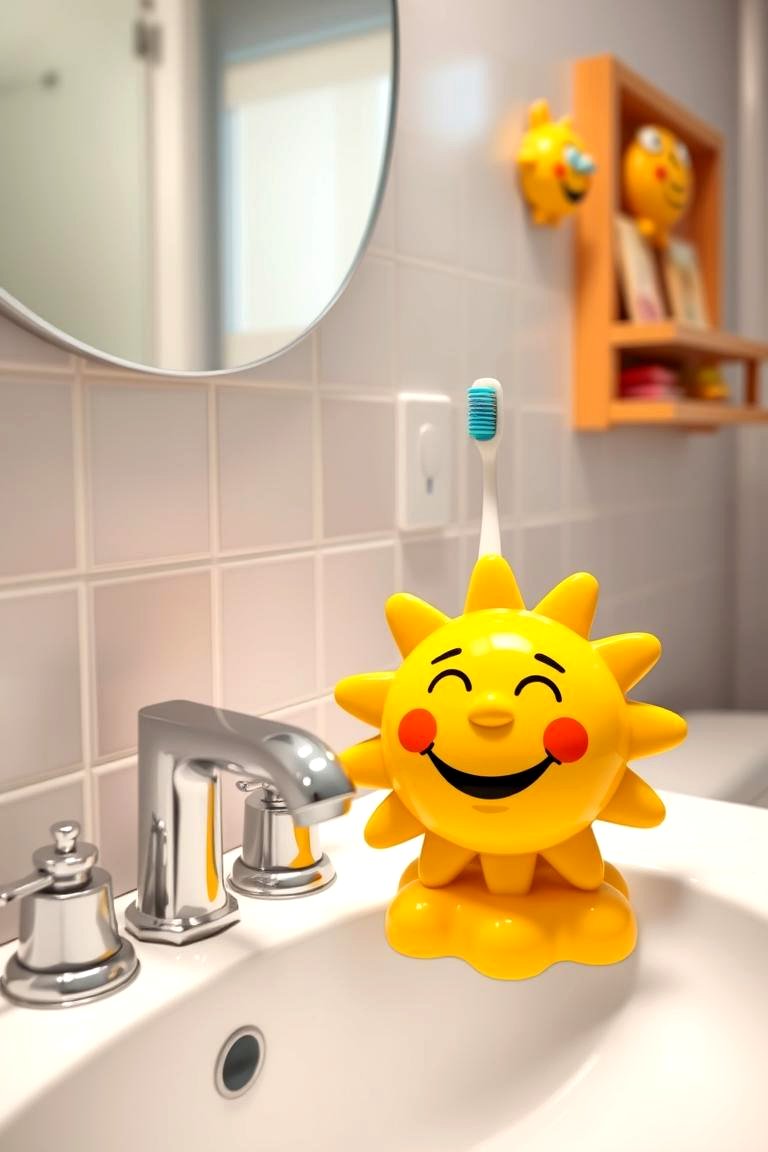 Whimsical Toothbrush Holders - 24 Kids Bathroom Ideas