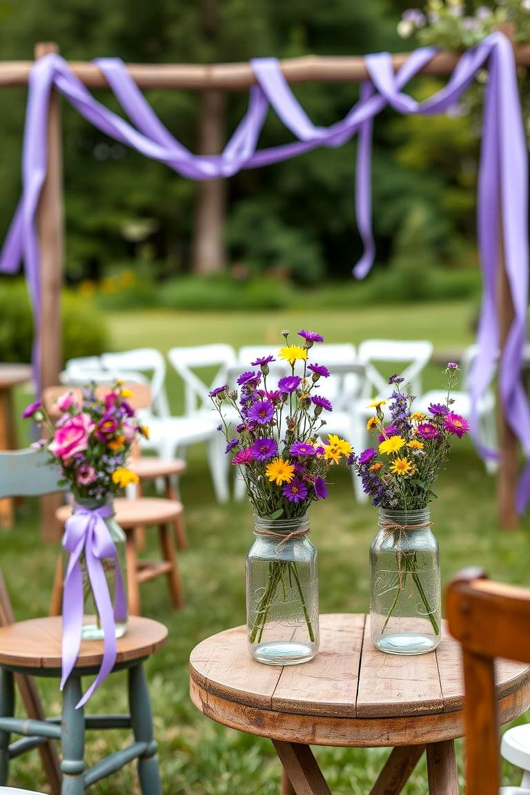 Whimsical Violet - 24 Purple Wedding Theme Ideas
