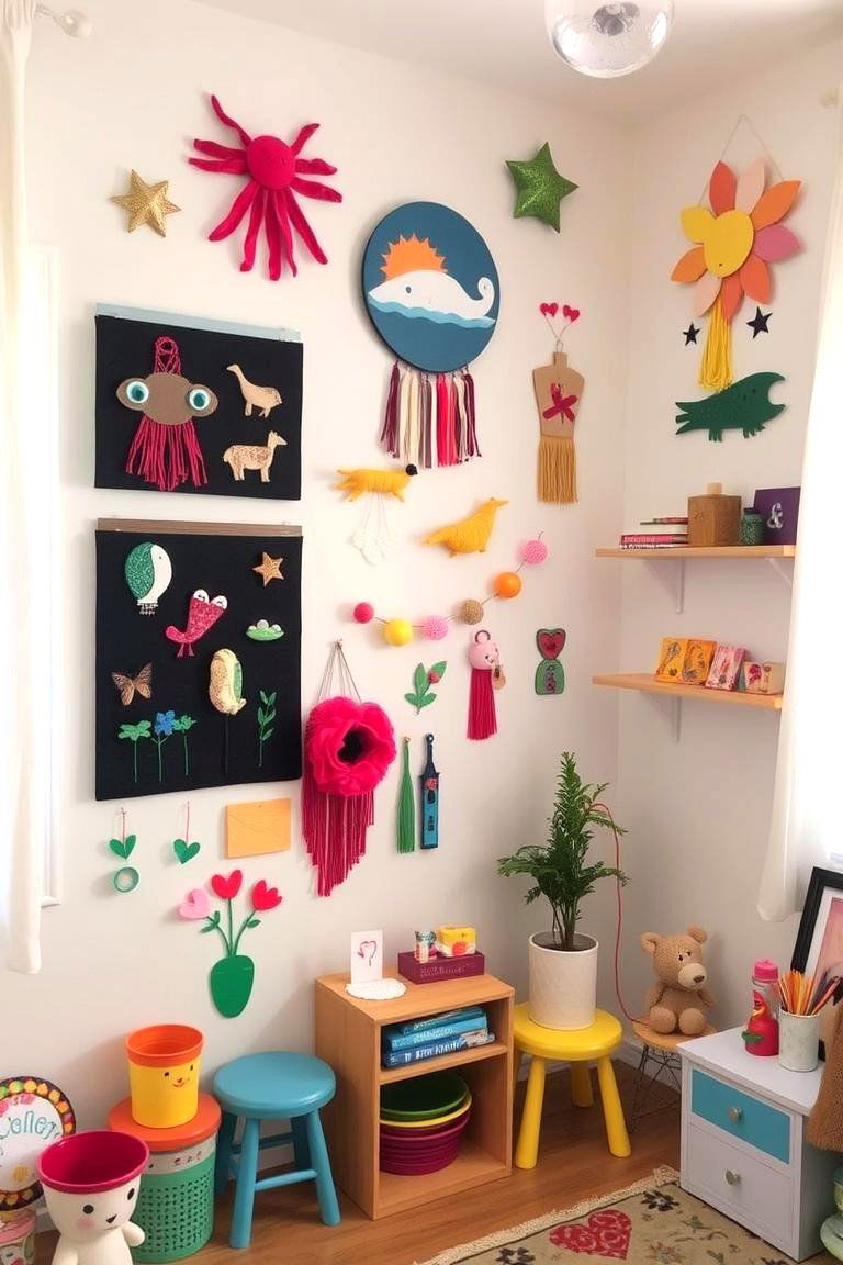 Whimsical Wall Hangings - 24 Hippie Bedroom Ideas