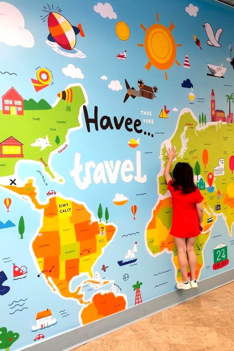 Whimsical Wanderlust - 24 Interactive Murals