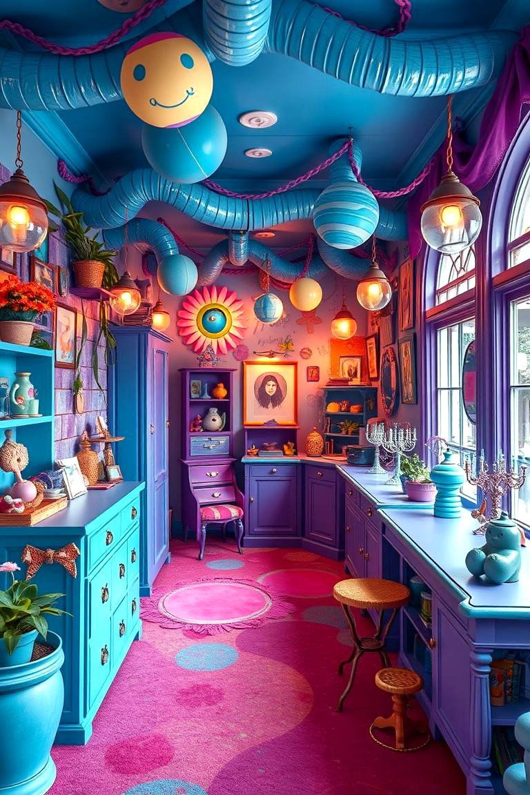 Whimsical Wonderland - 24 Blue and Purple Bedroom Ideas
