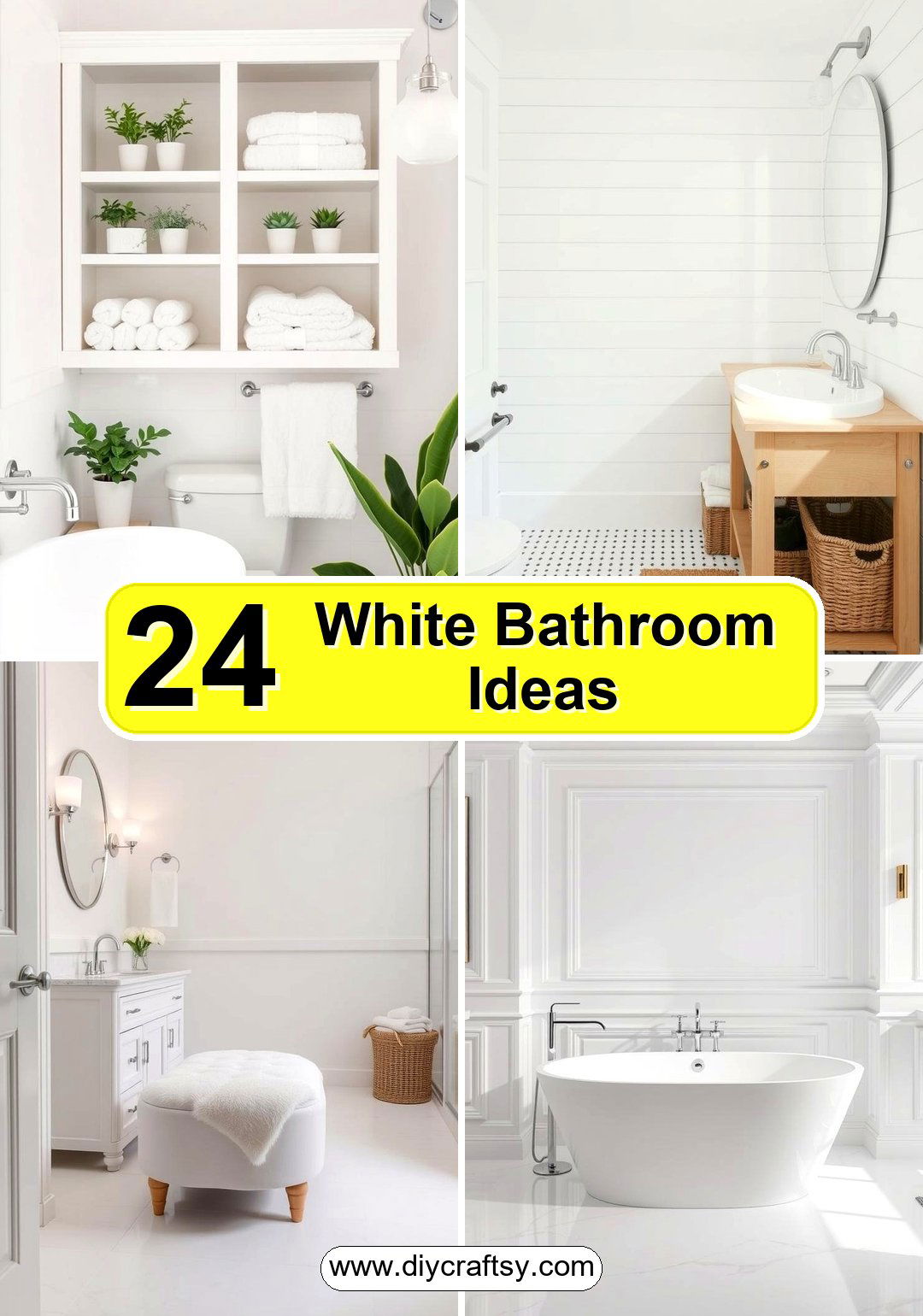 White Bathroom Ideas