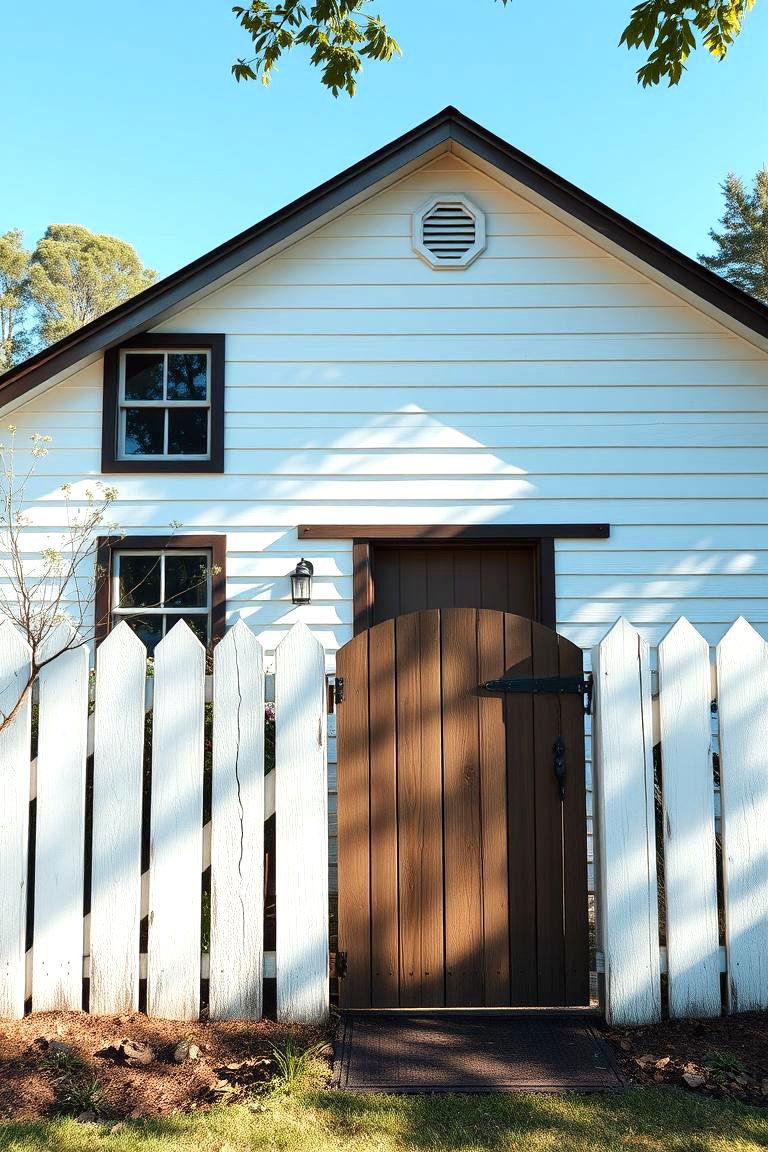 White Board on Board Siding - 24 White Home Exterior Ideas