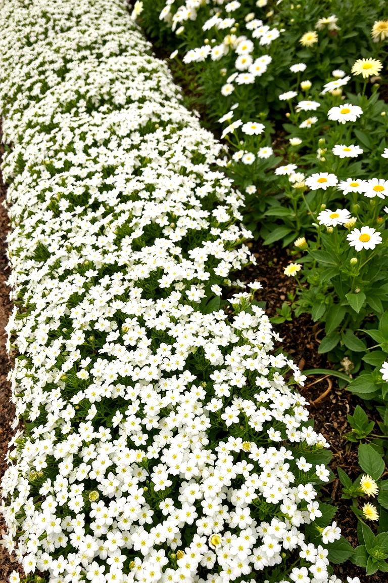 White Edging Plants - 24 White Garden Design Ideas