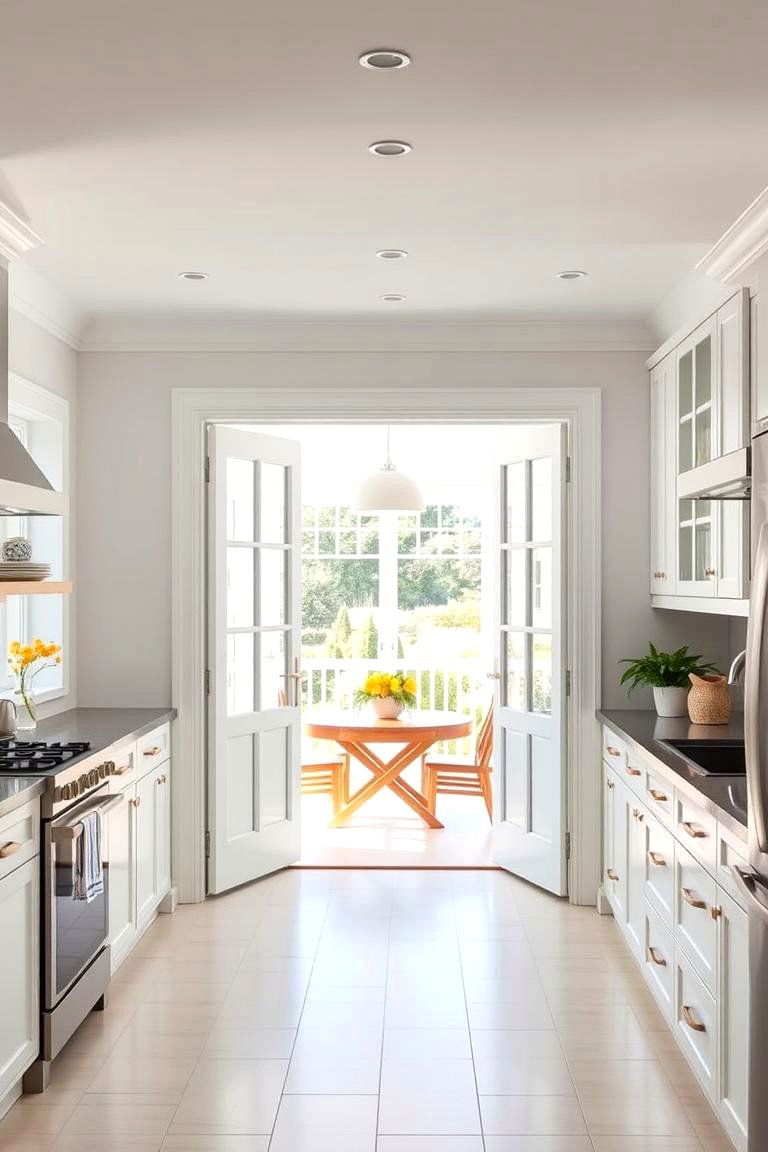 White Framed Patio Doors - 24 Patio Door Ideas