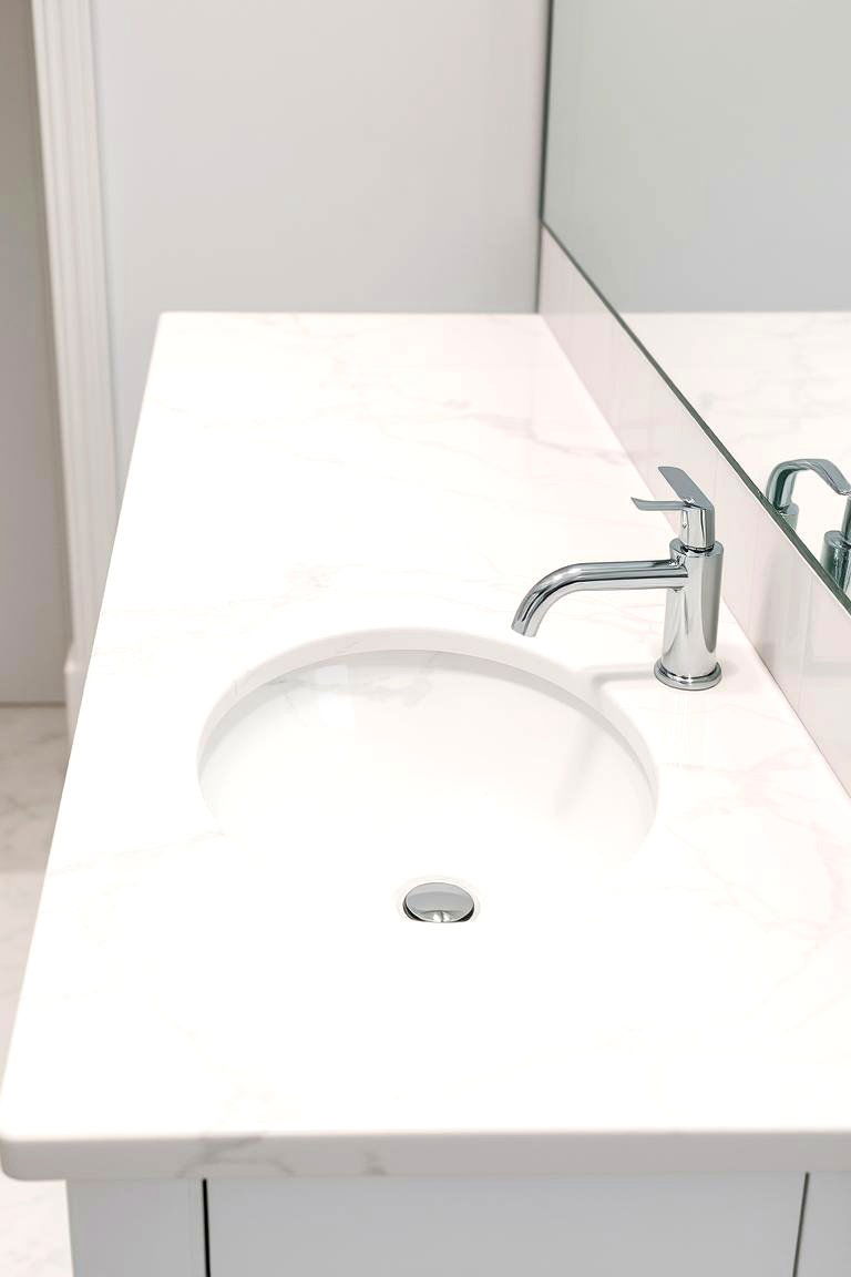 White Marble Luxury - 24 White Bathroom Ideas
