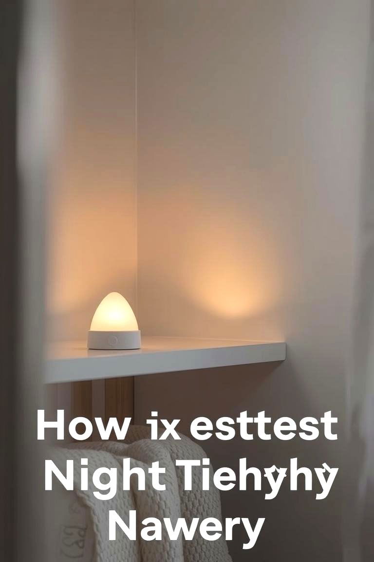 White Night Light with a Gentle Glow - 24 White Nursery Ideas