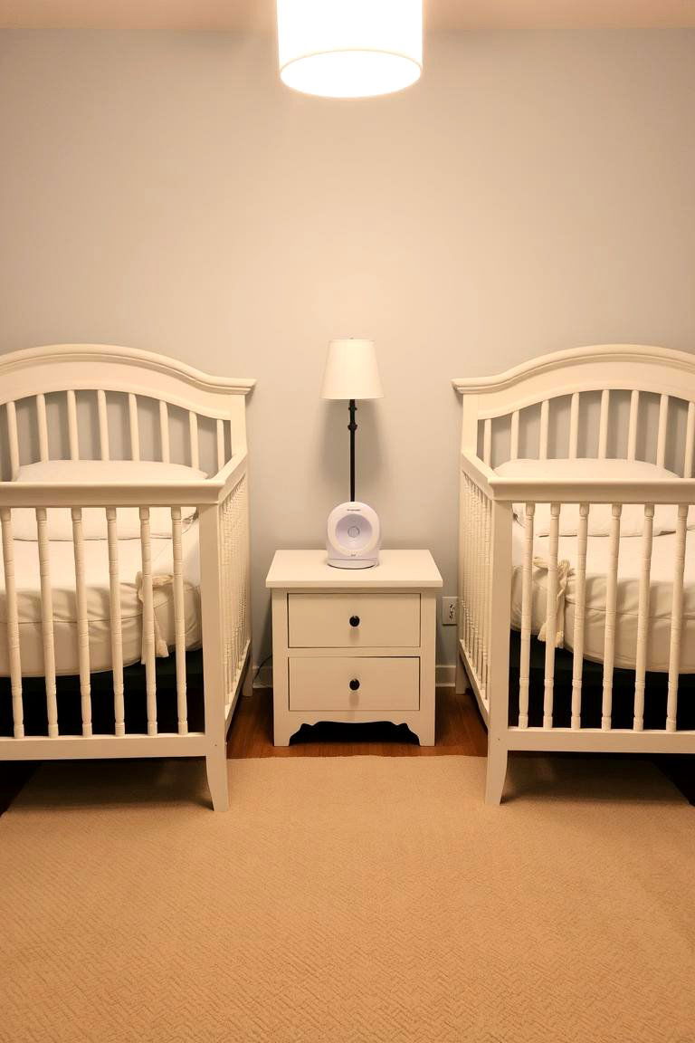 White Noise Machine for Consistent Sound - 24 Twin Nursery Ideas
