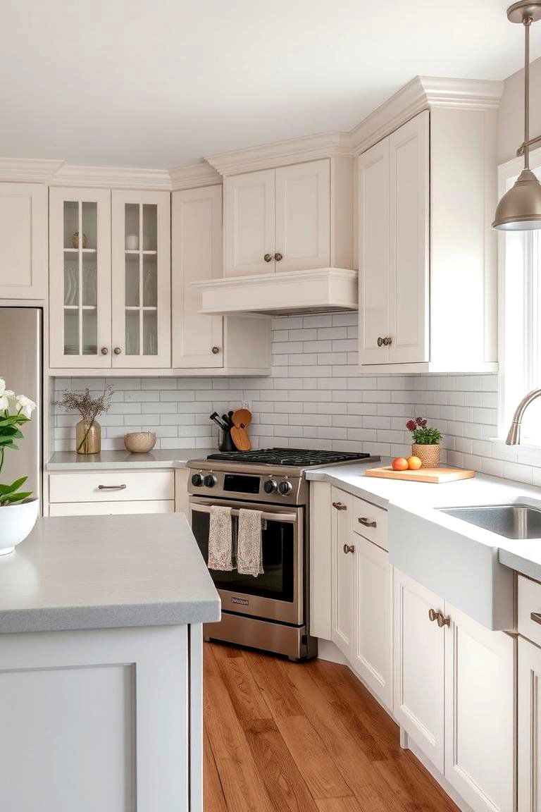 White Oak Cabinets with a Subway Tile Backsplash - 24 Kitchens With White Oak Cabinets