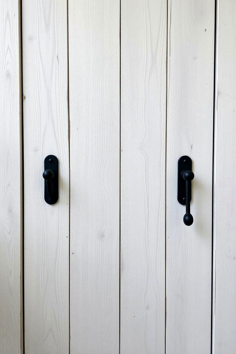 White Oak Door with a Weathered Finish - 24 White Oak Front Door Ideas