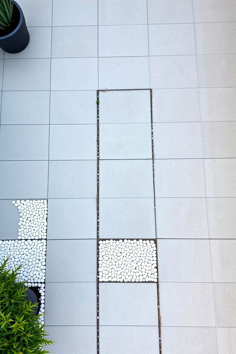 White Rock Patio Accent - 24 White Rock Landscaping Ideas