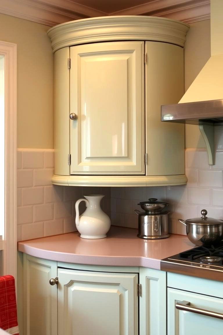 White and Bright Color Scheme - 24 1950s Kitchen Ideas
